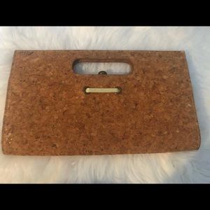 HOBO Cork Clutch with Handle